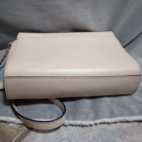 Kate Spade Ivory Leather Crossbody Monford Park Smooth Angelica with Booklet - Picture 5 of 13
